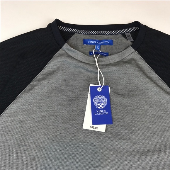 Vince Camuto Crew Neck Raglan T-shirt - Picture 5 of 5